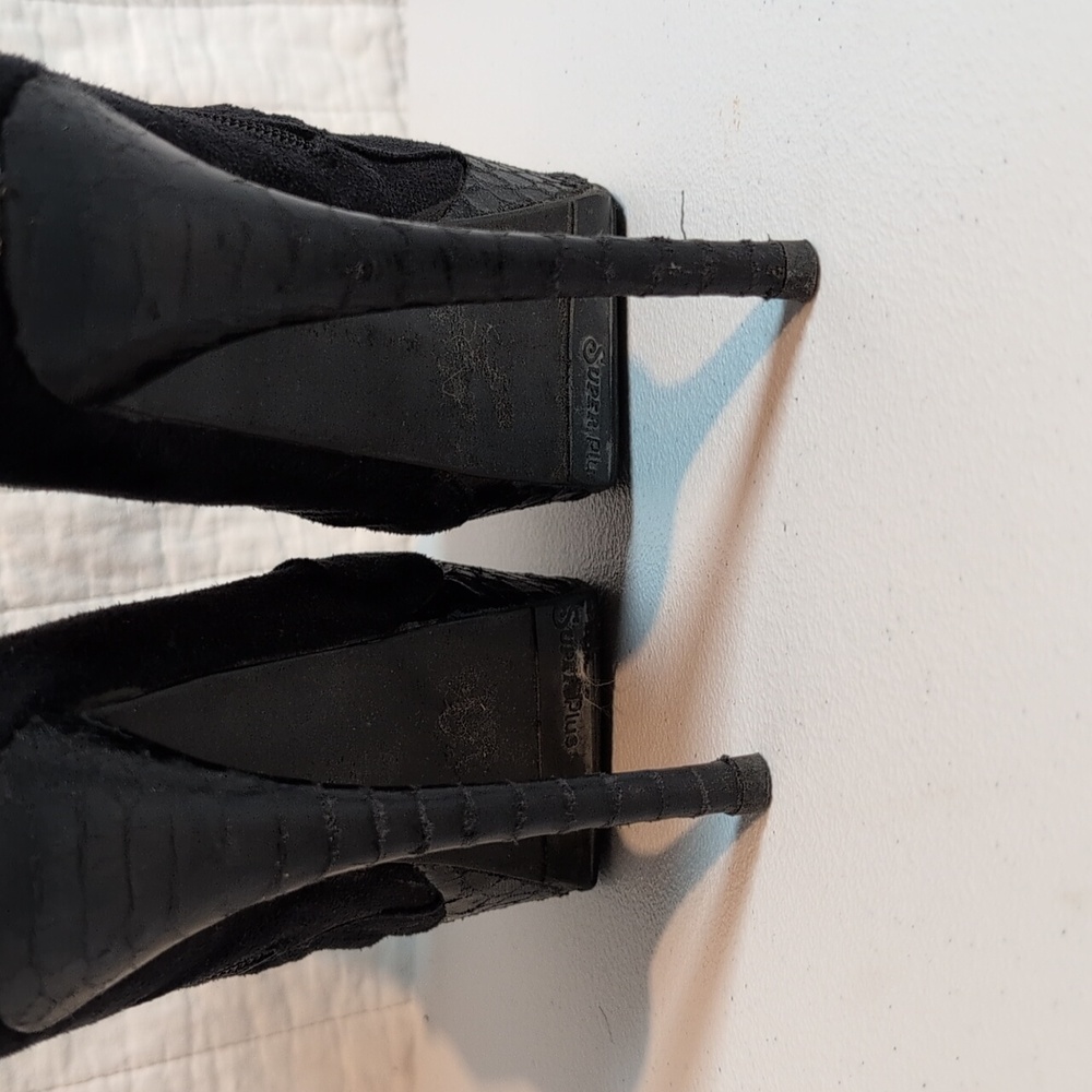 Call It Spring Snakeskin Platform Booties - Picture 2 of 7